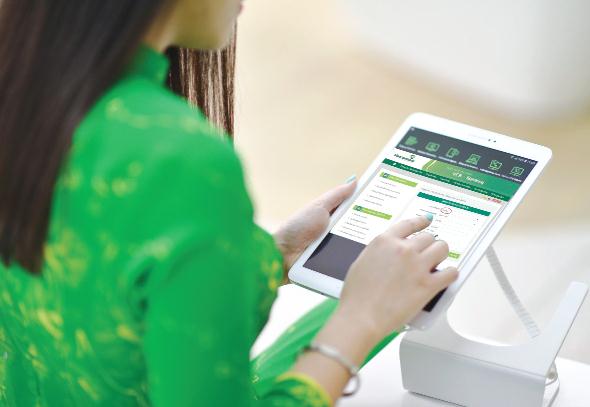 Dịch vụ ngân hàng điện tử Vietcombank