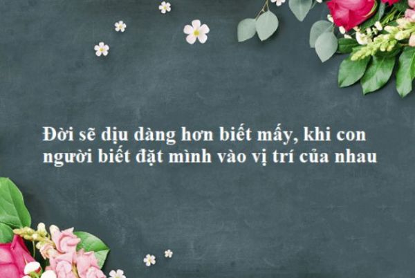Những câu nói hay về cuộc sống 