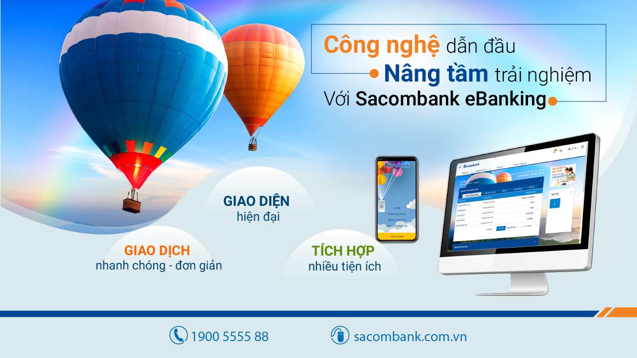 Hướng dẫn đăng kí và sử dụng Internet Banking Sacobank hiệu quả